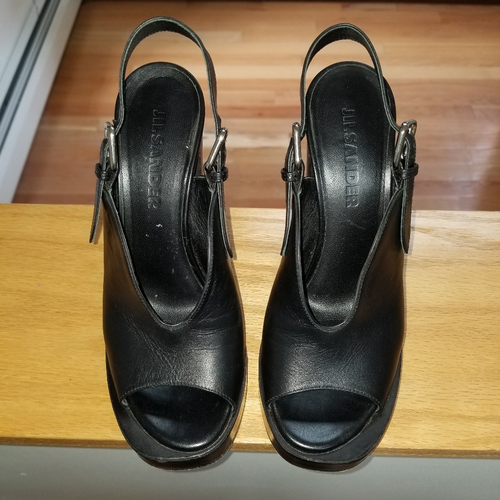 JIL SANDER Platform Heels - Picture 2 of 5